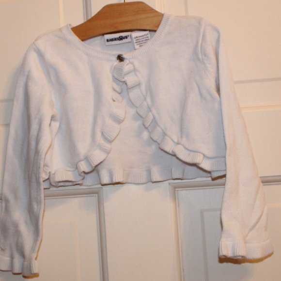 BabiesRUs Other - white short sweater sz 2T
